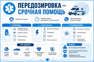 Помощь при передозировке в Бугульме