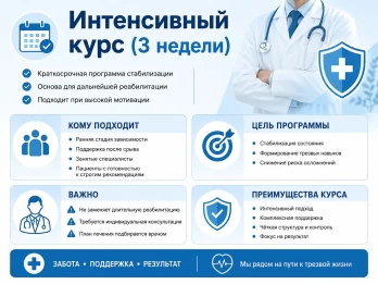 Реабилитация за 21 день в Бугульме